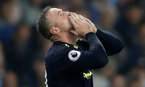 Man City 1-1 Everton: Rooney che mờ dàn sao của Pep
