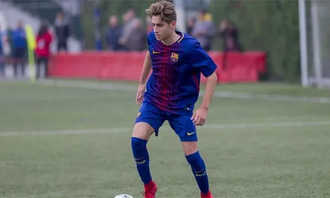 Man City, Arsenal “lăm le” thần đồng La Masia