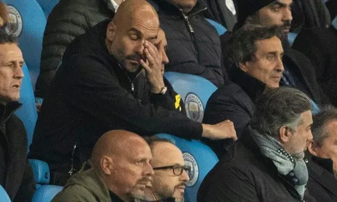 Man City bị loại, Pep Guardiola đổ lỗi cho trọng tài
