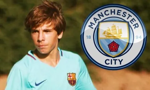 Man City đồng ý thỏa thuận cho tiền vệ được đánh giá cao của Barcelona