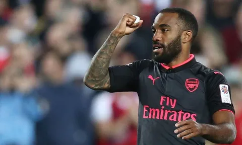 Màn ra mắt Arsenal của Alexandre Lacazette