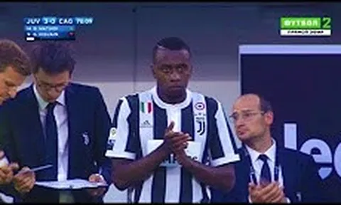 Màn ra mắt của Blaise Matuidi trong màu áo Juventus