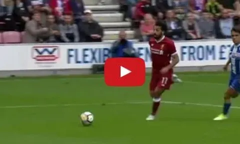 Màn ra mắt Liverpool của Mohamed Salah vs Wigan Athletic
