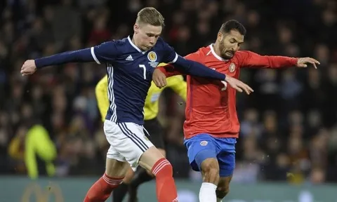 Màn ra mắt tuyển Scotland của Scott McTominay