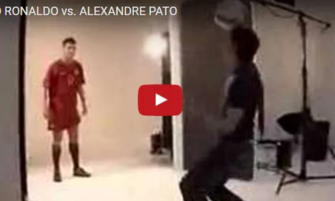 Màn song đấu đỉnh cao giữa Ronaldo và Pato gần 10 năm trước