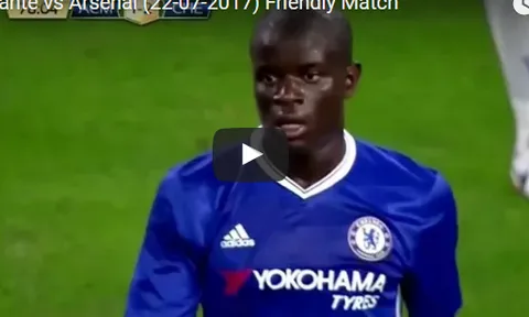 Màn thể hiện của N'Golo Kante trước Arsenal