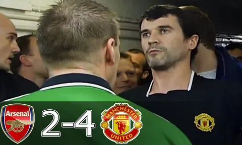 Màn thư hùng đỉnh cao Arsenal 2-4 Man Utd (2004/05)