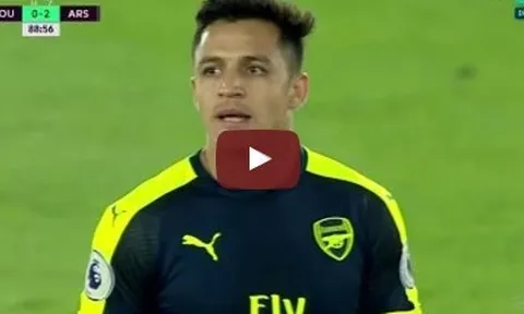 Màn trình diễn của Alexis Sánchez vs Southampton