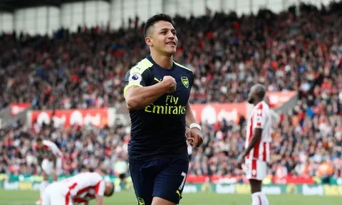 Màn trình diễn của Alexis Sanchez vs Stoke City