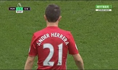 Màn trình diễn của Ander Herrera vs Chelsea