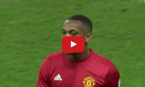Màn trình diễn của Anthony Martial vs Manchester City