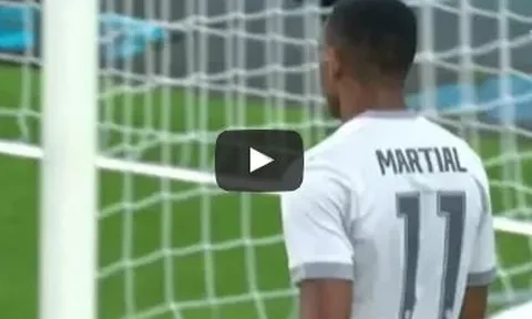 Màn trình diễn của Anthony Martial vs Vaalerenga