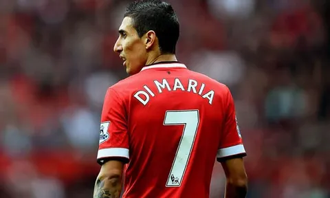 Màn trình diễn của Di Maria thời còn khoác áo Man Utd