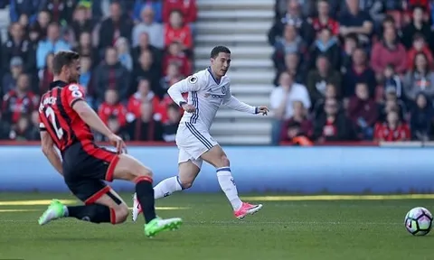 Màn trình diễn của Eden Hazard vs Bournemouth