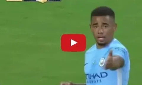 Màn trình diễn của Gabriel Jesus trước Man Utd