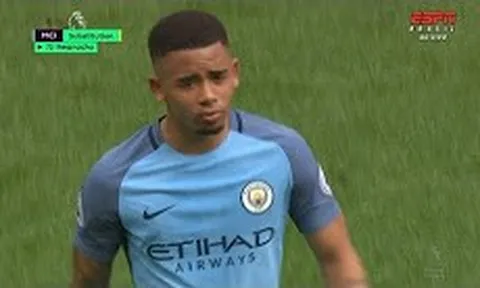 Màn trình diễn của Gabriel Jesus vs Crystal Palace