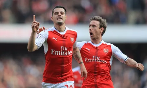 Màn trình diễn của Granit Xhaka vs Man United