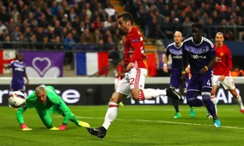 Màn trình diễn của Henrikh Mkhitaryan vs Anderlecht