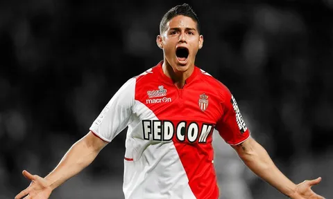 Màn trình diễn của James Rodriguez trong màu áo Monaco