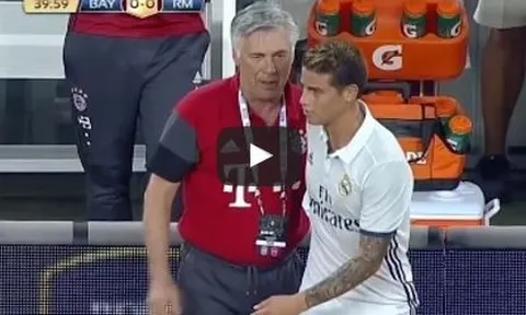 Màn trình diễn của James Rodriguez vs Bayern Munich (16/17)
