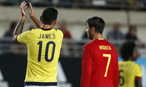 Màn trình diễn của James Rodriguez vs TBN (giao hữu)