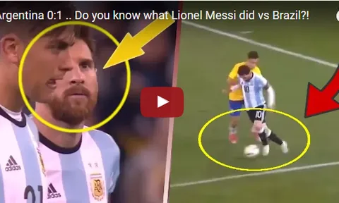 Màn trình diễn của Lionel Messi trước Brazil