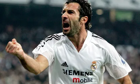 Màn trình diễn của Luis Figo trong màu áo Real Madrid