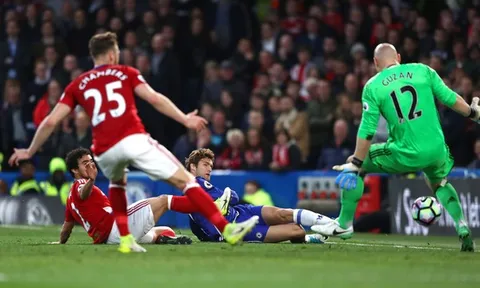 Màn trình diễn của Marcos Alonso vs Middlesbrough