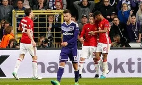 Màn trình diễn của Marcus Rashford vs Anderlecht