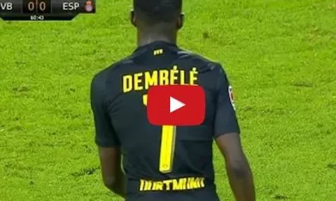 Màn trình diễn của Ousmane Dembele vs Espanyol