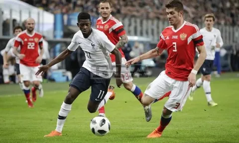 Màn trình diễn của Ousmane Dembele vs Nga