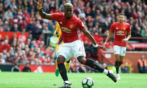 Màn trình diễn của Paul Pogba vs Crystal Palace