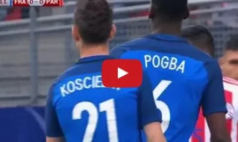 Màn trình diễn của Paul Pogba vs Paraguay ngày 03/06/2017