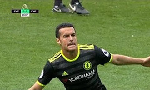 Màn trình diễn của Pedro vs Everton