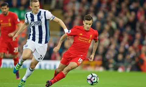 Màn trình diễn của Philippe Coutinho vs West Brom