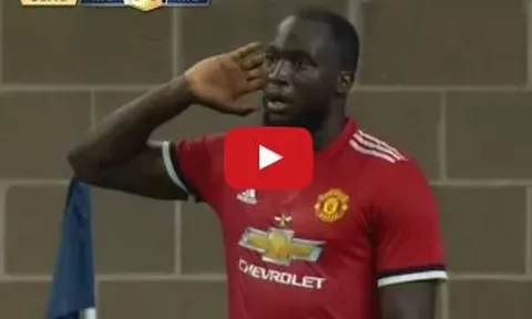 Màn trình diễn của Romelu Lukaku vs Manchester City