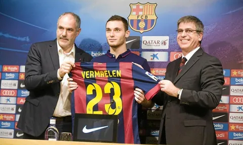 Màn trình diễn của Vermaelen trong màu áo Barca