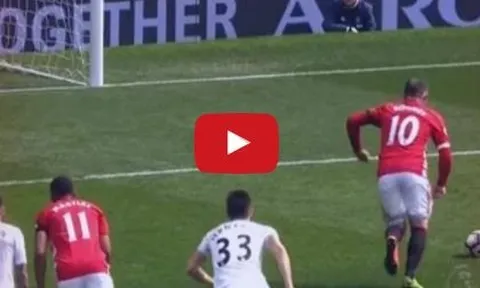 Màn trình diễn của Wayne Rooney vs Swansea