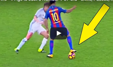 Màn trình diễn đỉnh cao của Ronaldinho ở tuổi 37