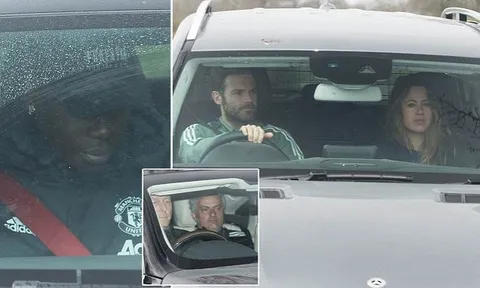 Man Utd thua sốc, Pogba lầm lũi đến sân tập