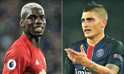 Man Utd tính dùng Pogba đổi lấy ngôi sao của PSG