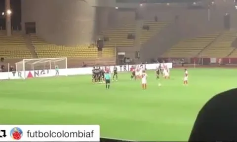 'Mãnh hổ' Radamel Falcao sút phạt siêu đỉnh (vs Dijon FCO)