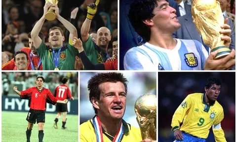 Maradona, Casillas và những cầu thủ từng vô địch cả World Cup lẫn U20 World Cup