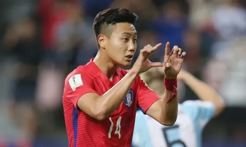 Tiền đạo U20 Hàn Quốc mỉa mai Maradona sau khi ghi bàn