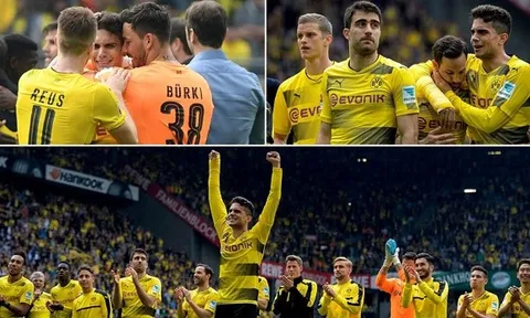 Marc Bartra bật khóc nức nở trong ngày tái xuất sau vụ nổ tại Dortmund