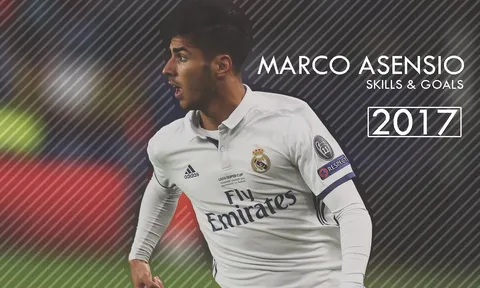 Marco Asensio có mùa giải 2016/17 tuyệt hay