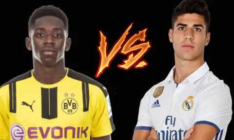 Marco Asensio VS Ousmane Dembelé 2017