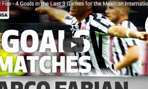 Marco Fabián - chân sút làm đối trọng với Chicharito ở Mexico