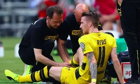 Marco Reus hủy kỳ nghỉ, điều trị chấn thương
