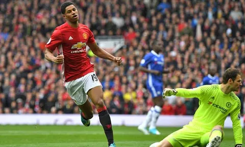Marcus Rashford chơi cực hay trận gặp Chelsea
